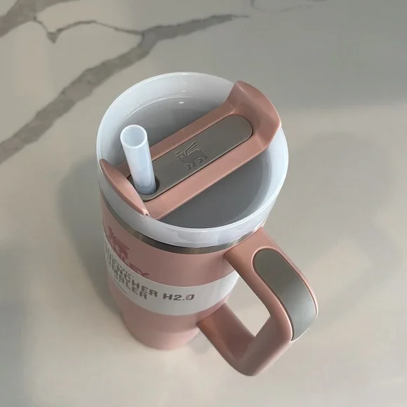 Stanley - 30 oz. PINK DUSK Quencher H2.0 Flowstate Tumbler w/Handle - NWT! - Picture 5 of 8